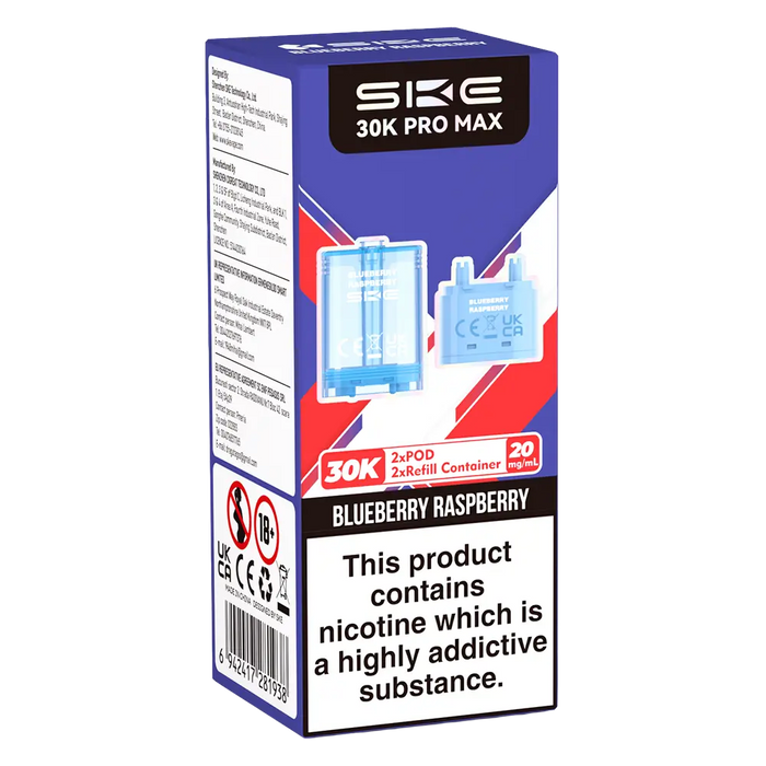 SKE Crystal 30K Pro Max Prefilled Pods