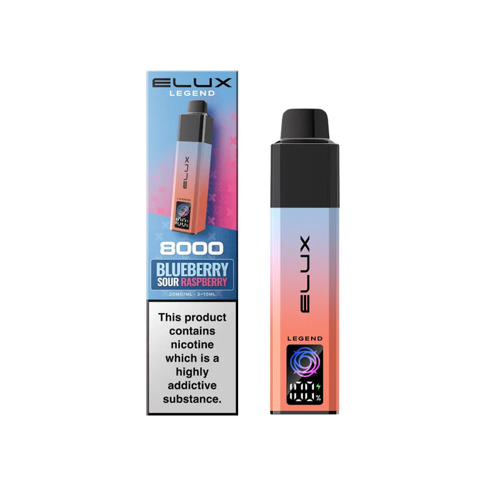 Blueberry Sour Raspberry Elux Legend 8k Pod Kit