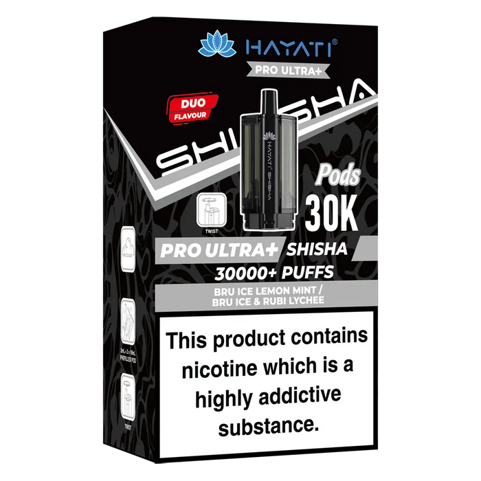 Hayati Pro Ultra Shisha 30K Prefilled Pods