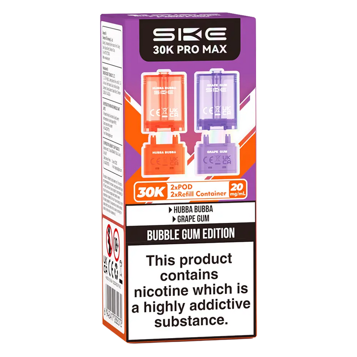 SKE Crystal 30K Pro Max Prefilled Pods