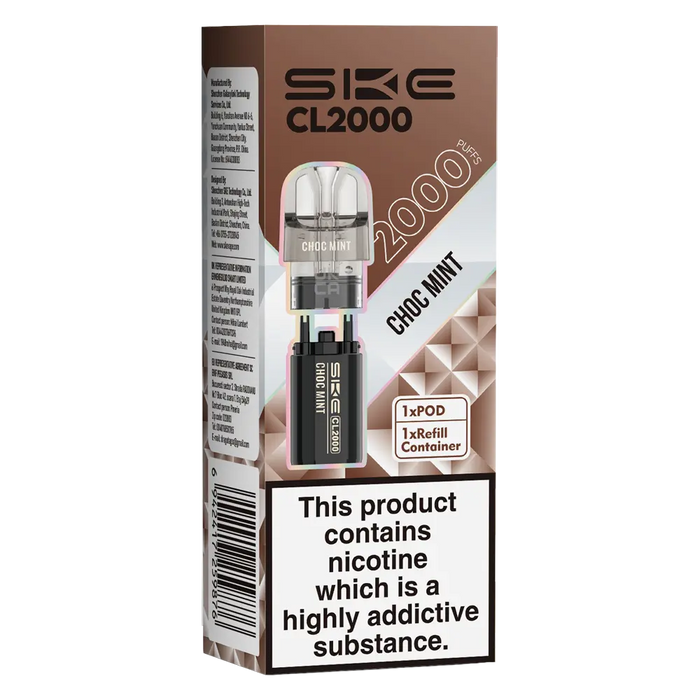 SKE Crystal CL2000 Prefilled Pods