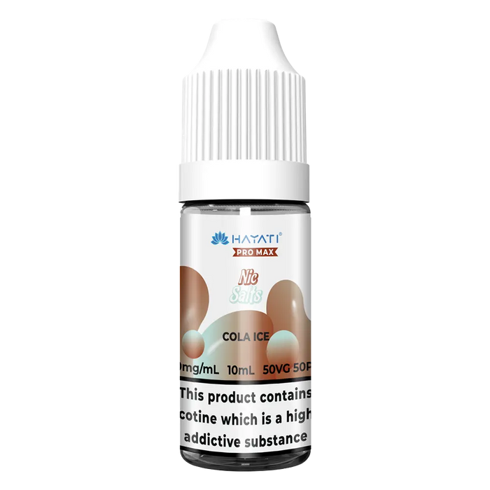 Hayati Pro Max Cola Ice 10ml Nic Salt Vape Juice | 10 for 16 Hayati Pro Max Cola Ice 10ml Nic Salt Vape Juice | 10 for 16