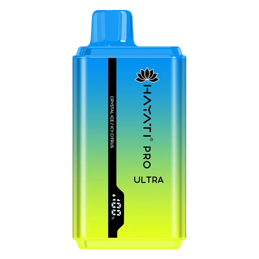 Hayati Pro Ultra 15000 Crystal Ice / Icy Citrus 0 Nicotine Disposable Vape