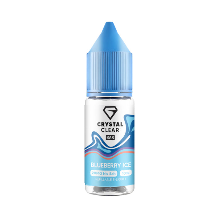Crystal Clear Blueberry Ice Nic Salt 10ml | Any 10 for 16 Crystal Clear Blueberry Ice Nic Salt 10ml | Any 10 for 16