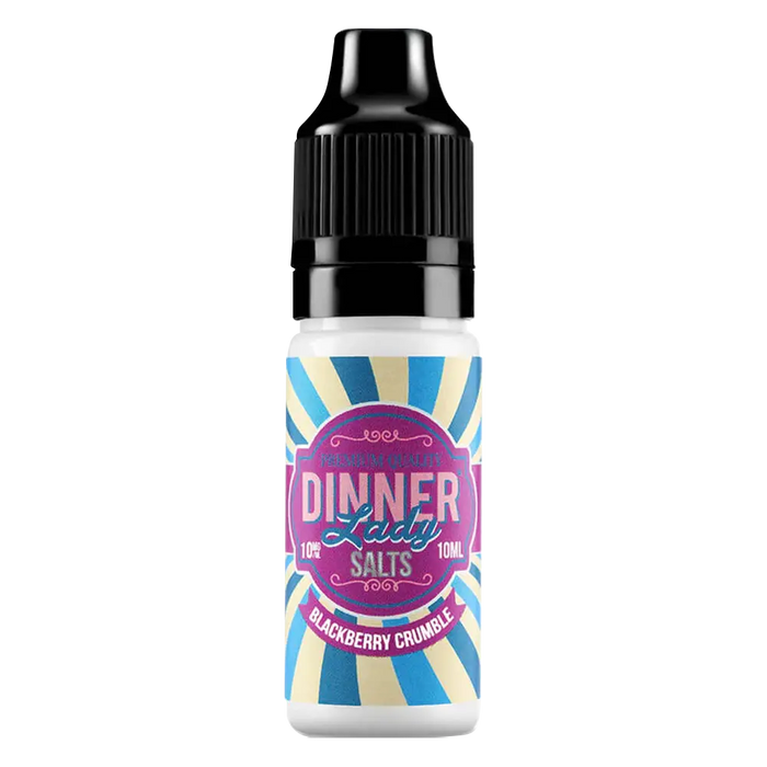 Dinner Lady Blackberry Crumble Nic Salt E-Liquid Dinner Lady Blackberry Crumble Nic Salt E-Liquid