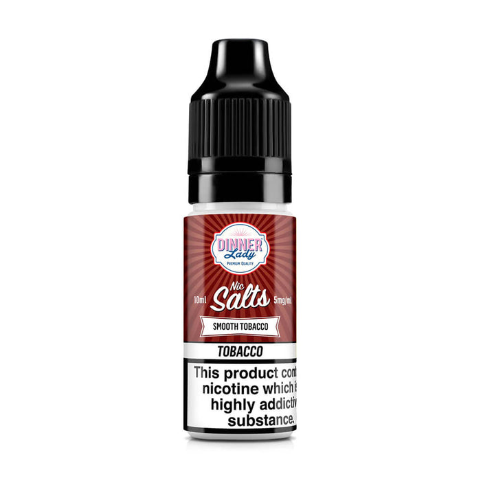 Dinner Lady Smooth Tobacco Nic Salts - 5 For 11 Dinner Lady Smooth Tobacco Nic Salts - 5 For 11