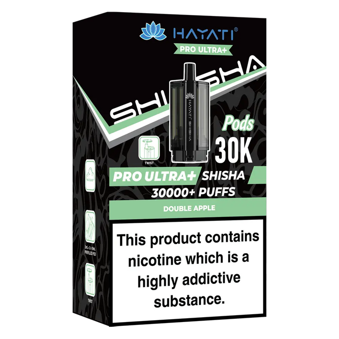 Hayati Pro Ultra Shisha 30K Prefilled Pods