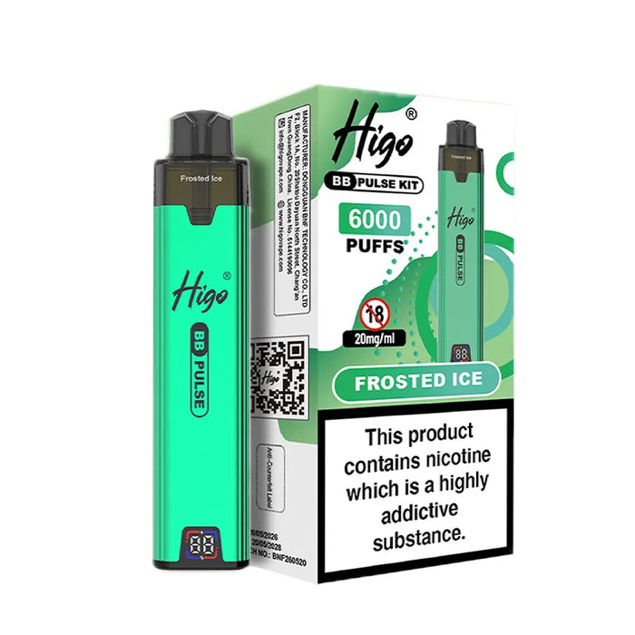 Frosted Ice Higo BB Pulse 6000 Pod Kit
