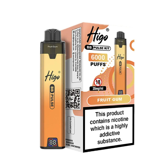 Fruit Gum Higo BB Pulse 6000 Pod Kit
