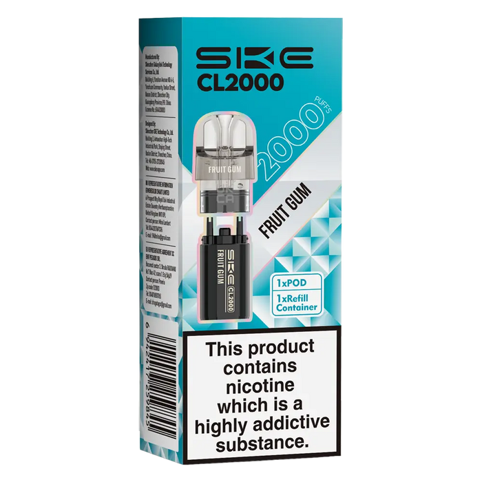SKE Crystal CL2000 Prefilled Pods
