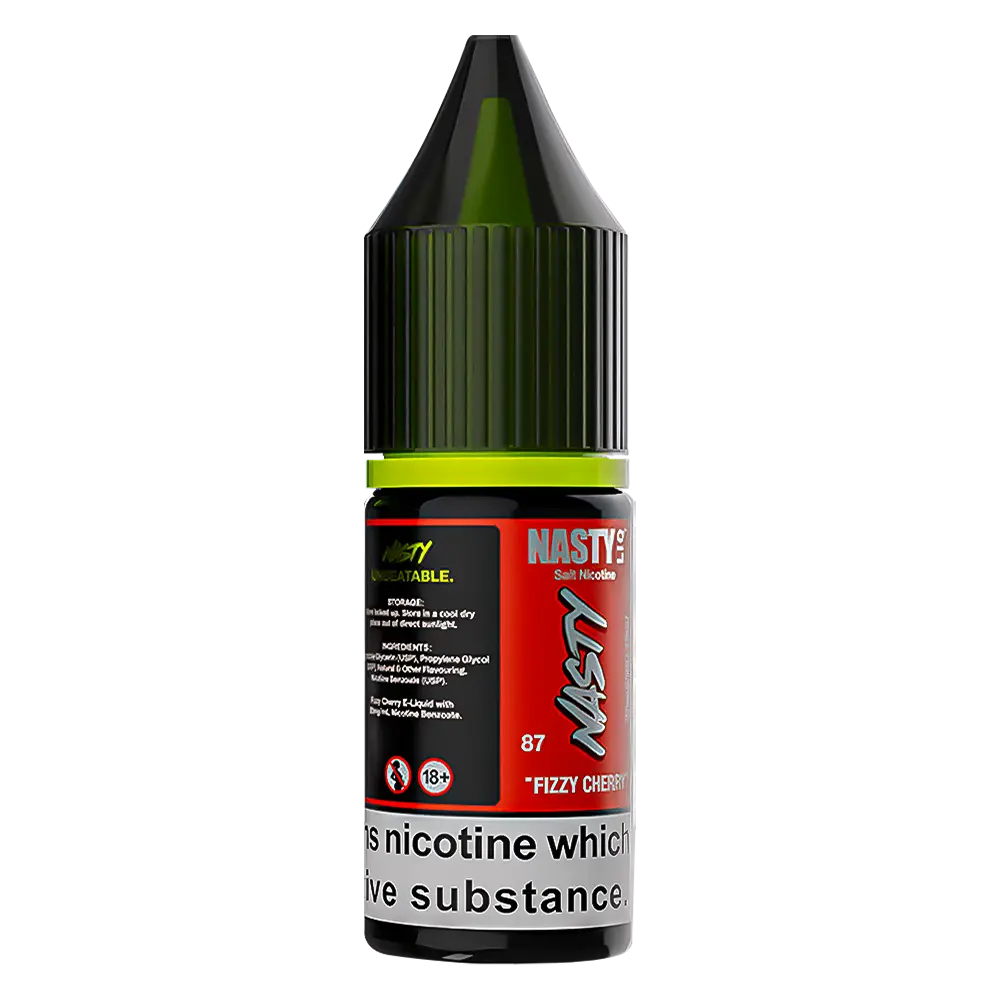 Nasty Liq Fizzy Cherry Nic Salt Vape Juice