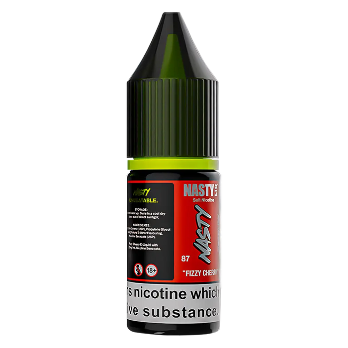 Nasty Liq Fizzy Cherry Nic Salt Vape Juice