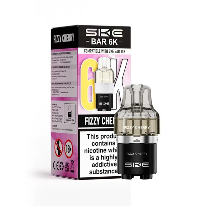 Fizzy Cherry SKE Bar 6K Refill Pack