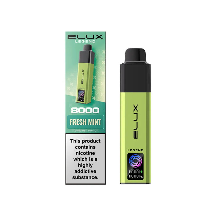 Fresh Mint Elux Legend 8k Pod Kit