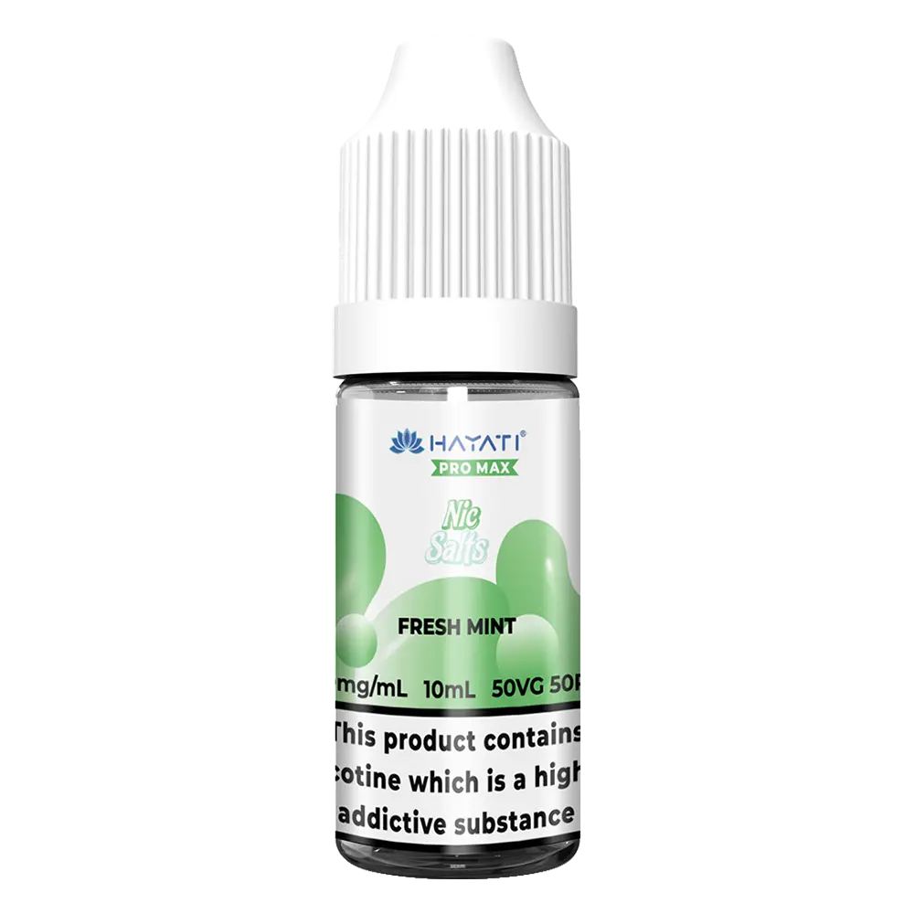 Hayati Pro Max Fresh Mint Nic Salt 10ml | 10 for 16 Hayati Pro Max Fresh Mint Nic Salt 10ml | 10 for 16