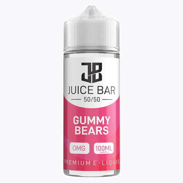 Juice Bar Gummy Bears 100ml Shortfill E-Liquid