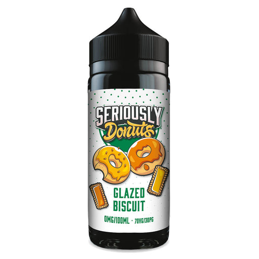 Seriously Donuts by Doozy Glazed Biscuit 100ml Shortfill E-Liquid