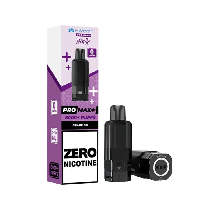 Grape GB Hayati Pro Max Plus 6000 Zero Nicotine Pods