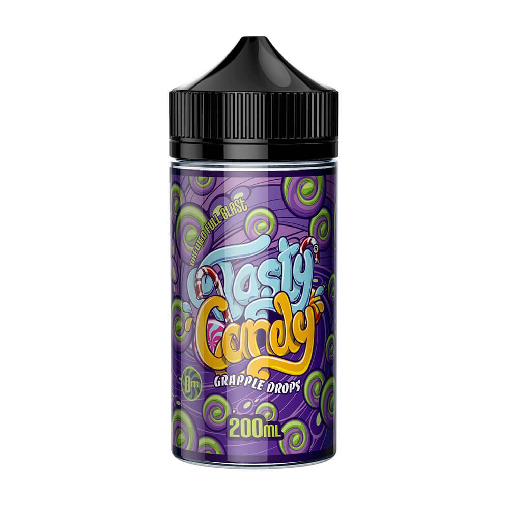 grapple juice vape Drops 200ml by Tasty Fruity twistedLeaf50 Flavours:LASSI – GRAPE Raz DC25000 Flavors -
