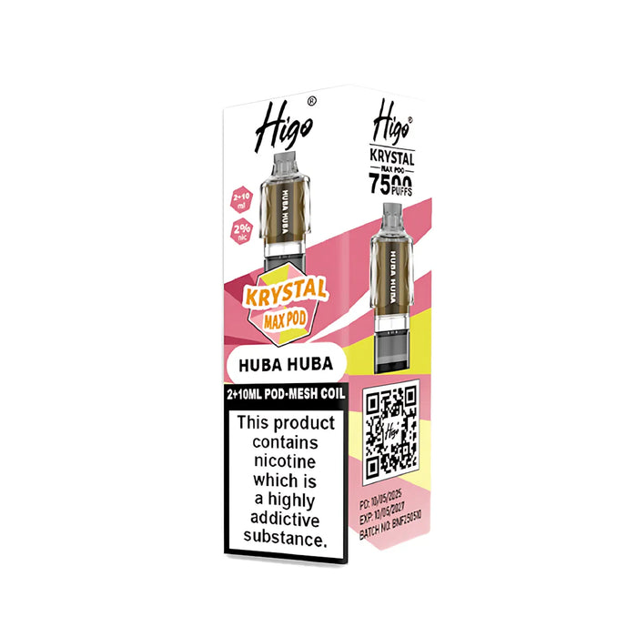 Huba Huba  Higo Krystal Max 7500 Prefilled Pods