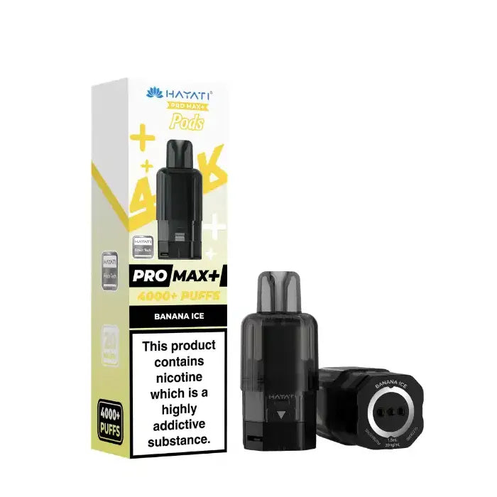 Banana Ice Hayati Pro Max Plus 4K Pods