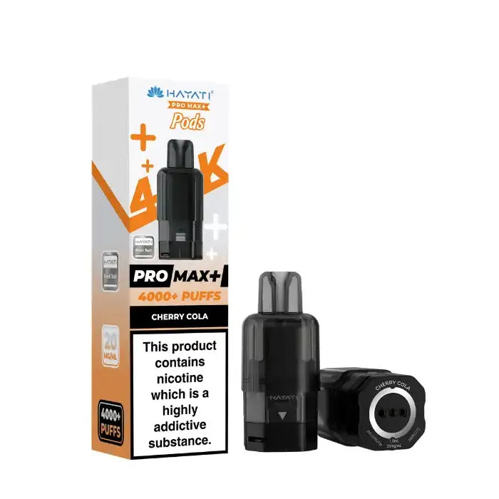 Cherry Cola Hayati Pro Max Plus 4K Pods