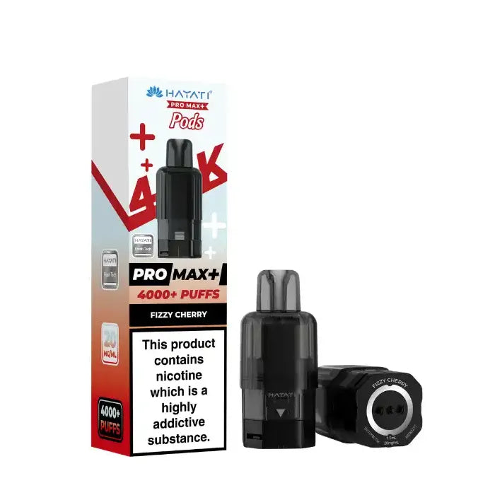 Fizzy Cherry Hayati Pro Max Plus 4K Pods