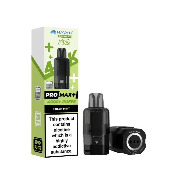 Fresh Mint Hayati Pro Max Plus 4K Pods