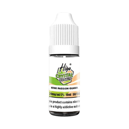 Higo Crystal Kiwi Passion Guava Nic Salt Vape Juice