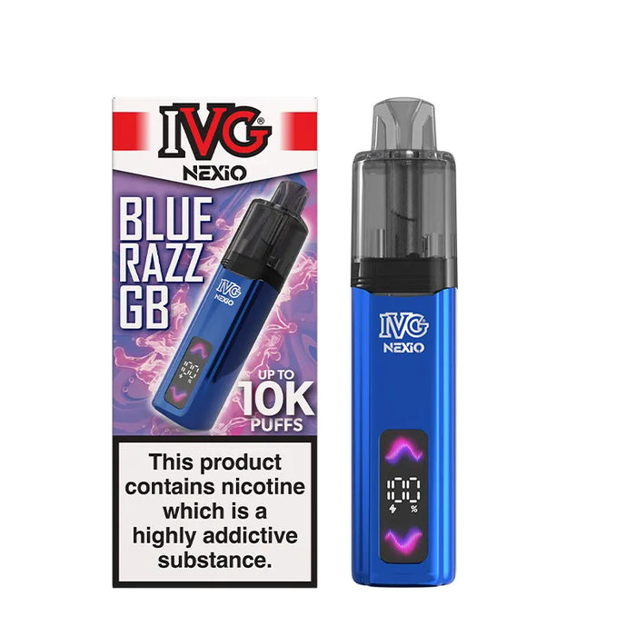 Blue Razz GB IVG Nexio Prefilled Pod Kit