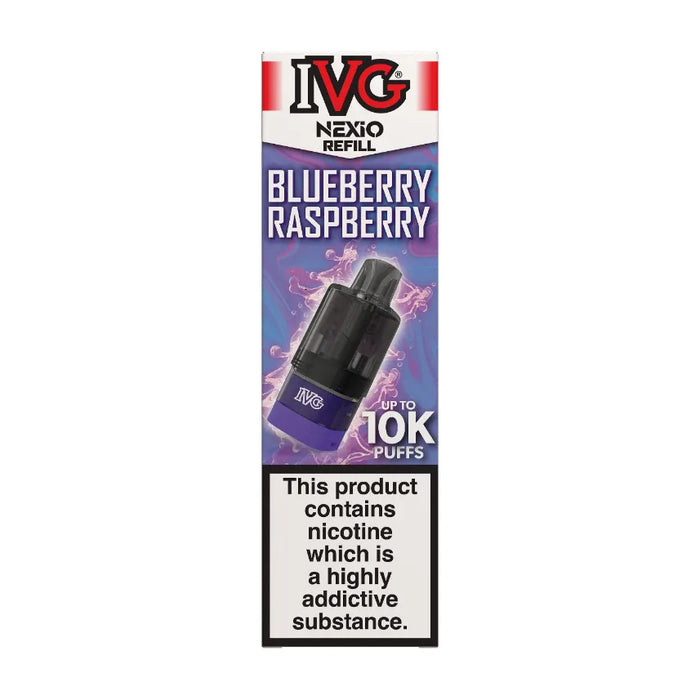 Blueberry Raspberry IVG Nexio Prefilled Pods