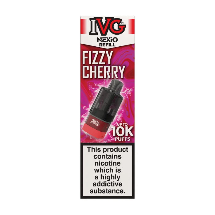 Fizzy Cherry IVG Nexio Prefilled Pods