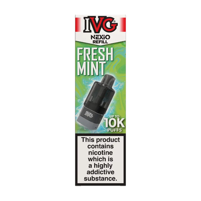 Fresh Mint IVG Nexio Prefilled Pods