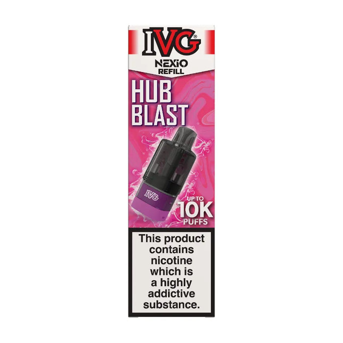 HUB Blast IVG Nexio Prefilled Pods