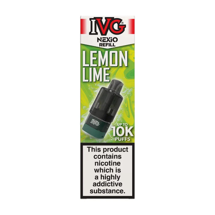 Lemon Lime IVG Nexio Prefilled Pods