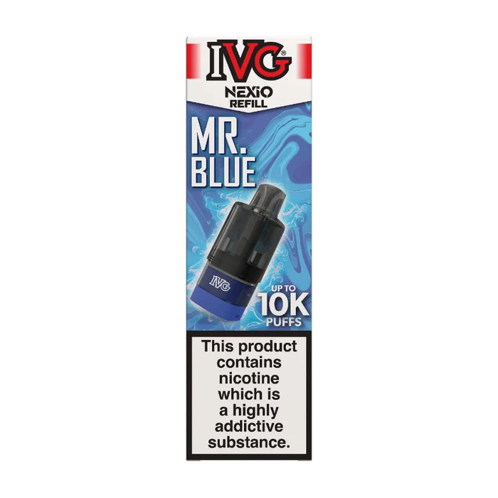 Mr Blue IVG Nexio Prefilled Pods