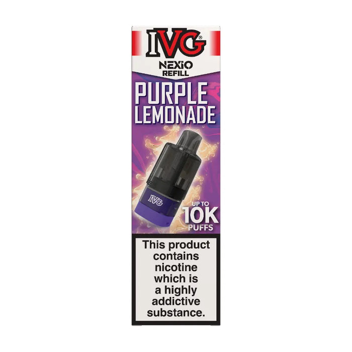 Purple Lemonade IVG Nexio Prefilled Pods