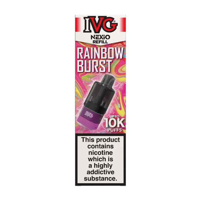 Rainbow Burst IVG Nexio Prefilled Pods