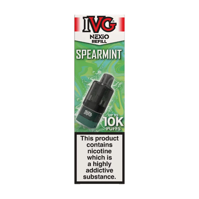 Spearmint IVG Nexio Prefilled Pods