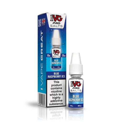 20mg IVG Pro Salts Blue Raspberry Ice Nic Salt