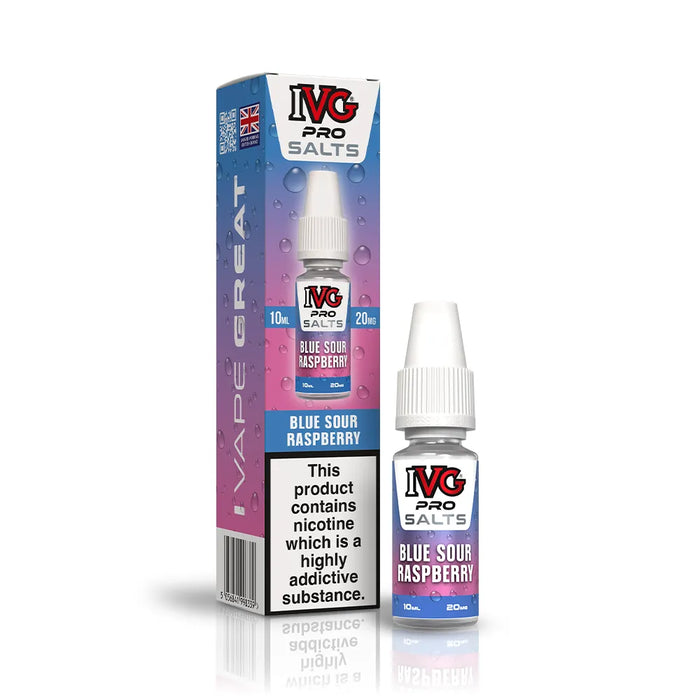 2mg IVG Pro Salts Blue Sour Raspberry Nic Salt