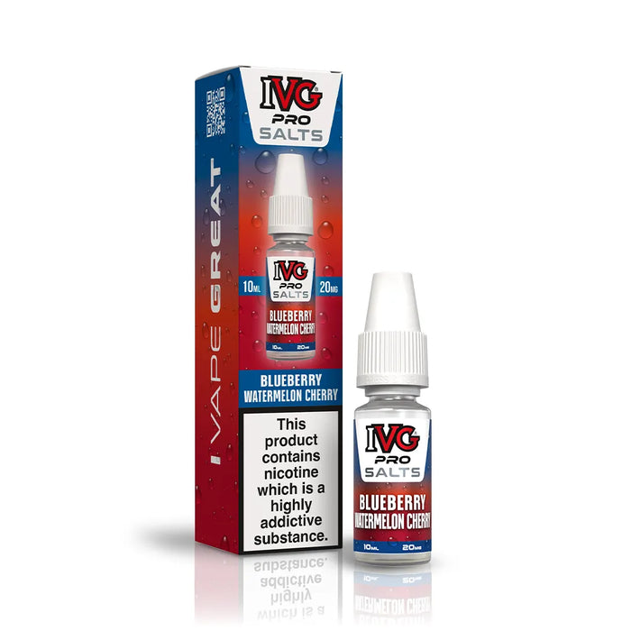 20mg IVG Pro Salts Blueberry Watermelon Cherry Nic Salt