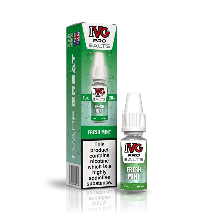 20mg IVG Pro Salts Fresh Mint Nic Salt