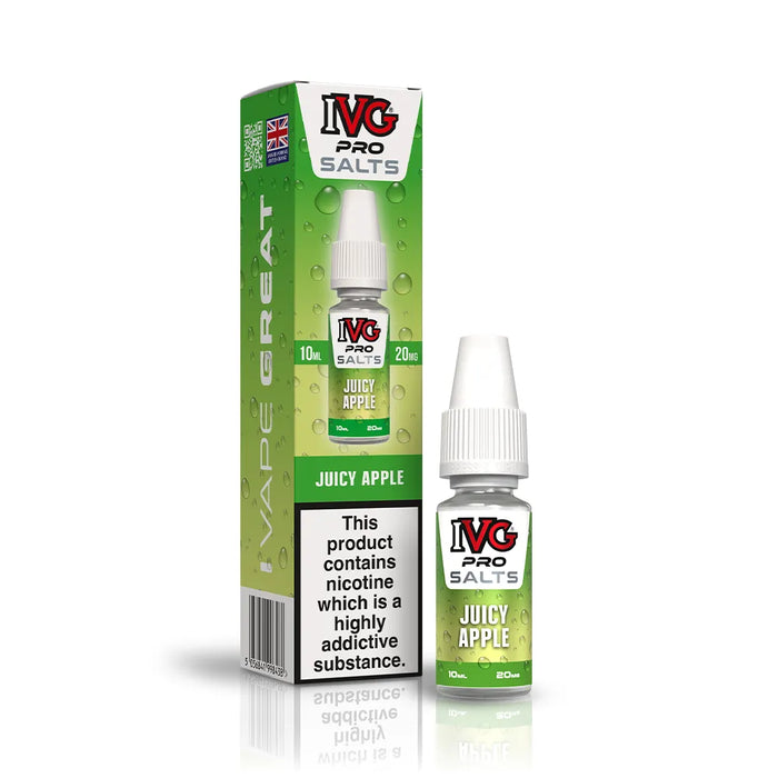 20mg IVG Pro Salts juicy Apple Nic Salt