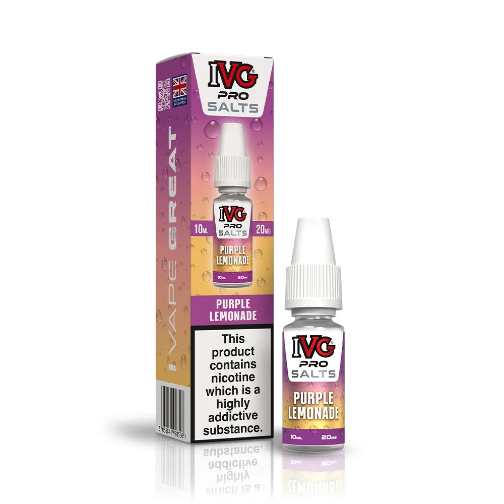 IVG Pro Salts Purple Lemonade Nic Salt