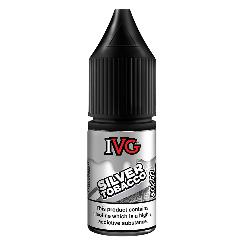 IVG Silver Tobacco 50/50 Vape Juice 10ml