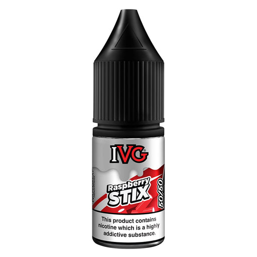 IVG Raspberry Stix 50:50 Vape Juice 10ml