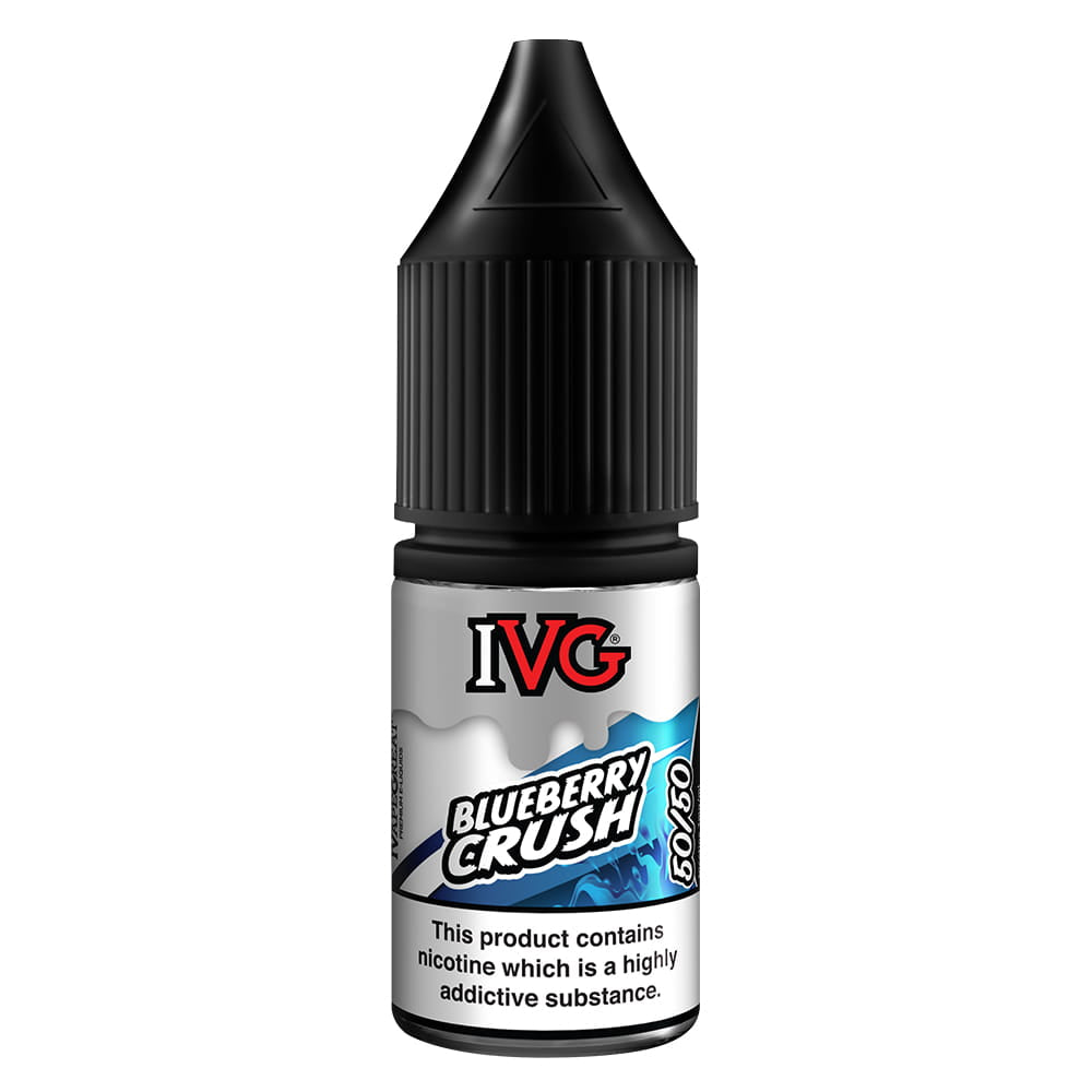 IVG Blueberry Crush 50/50 Vape Juice 10ml