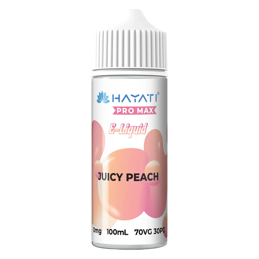 Hayati Juicy Peach 100ml Shortfill Vape Juice