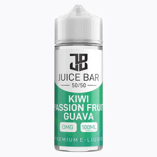 Juice Bar Kiwi Passion Fruit Guava 100ml Shortfill E-Liquid